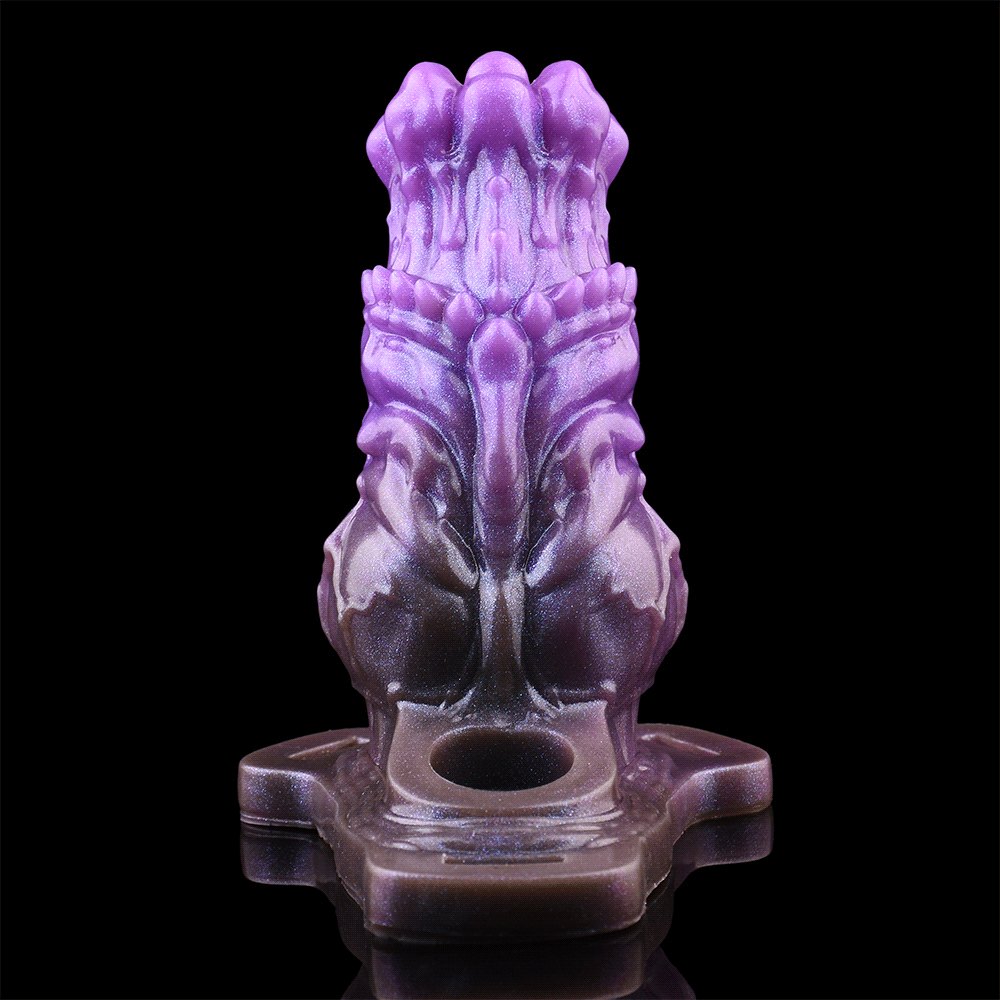 Dragon Claw Fantasy Dildo - Purple Dragon Fantasy Dildo