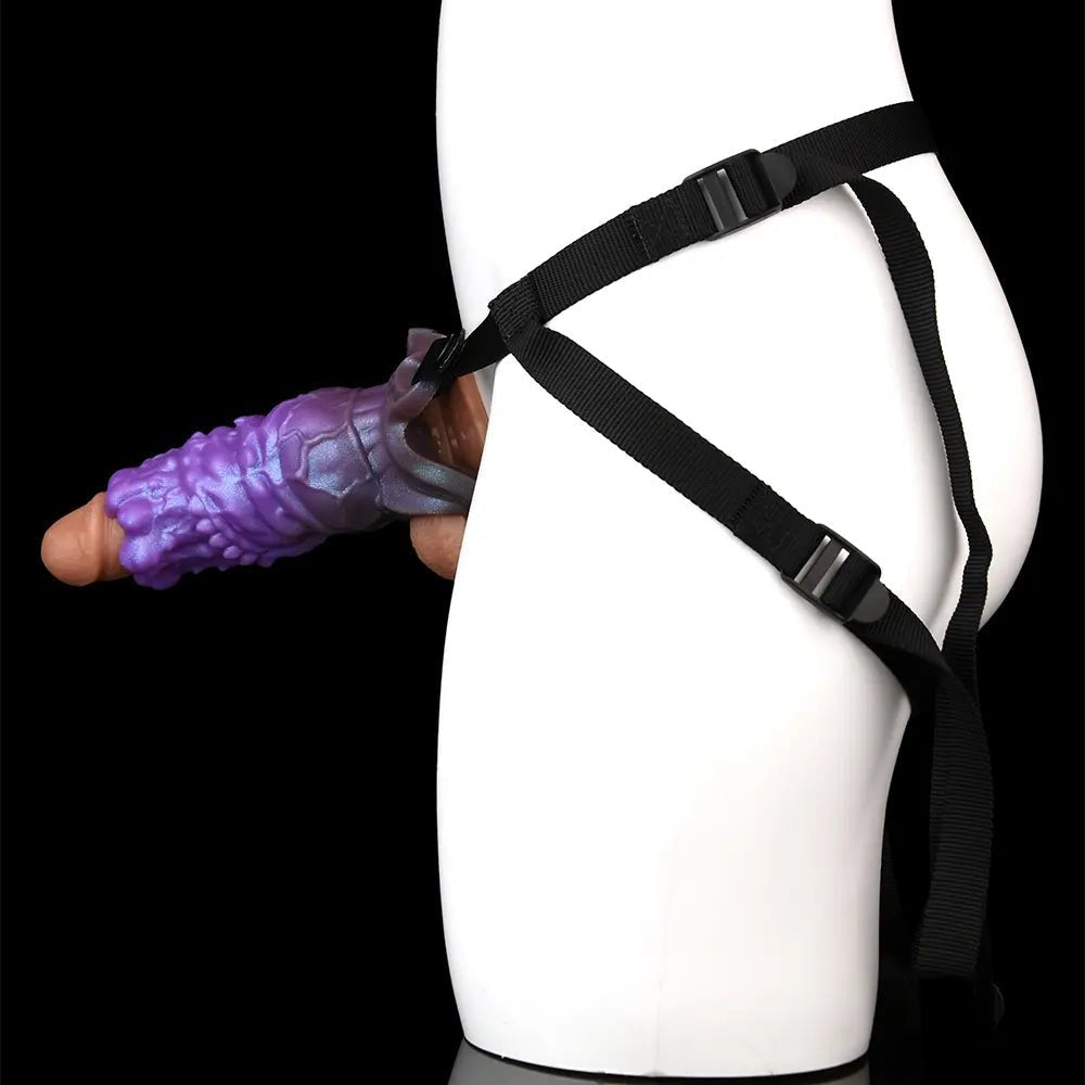 Dragon Claw Fantasy Dildo - Purple Dragon Fantasy Dildo
