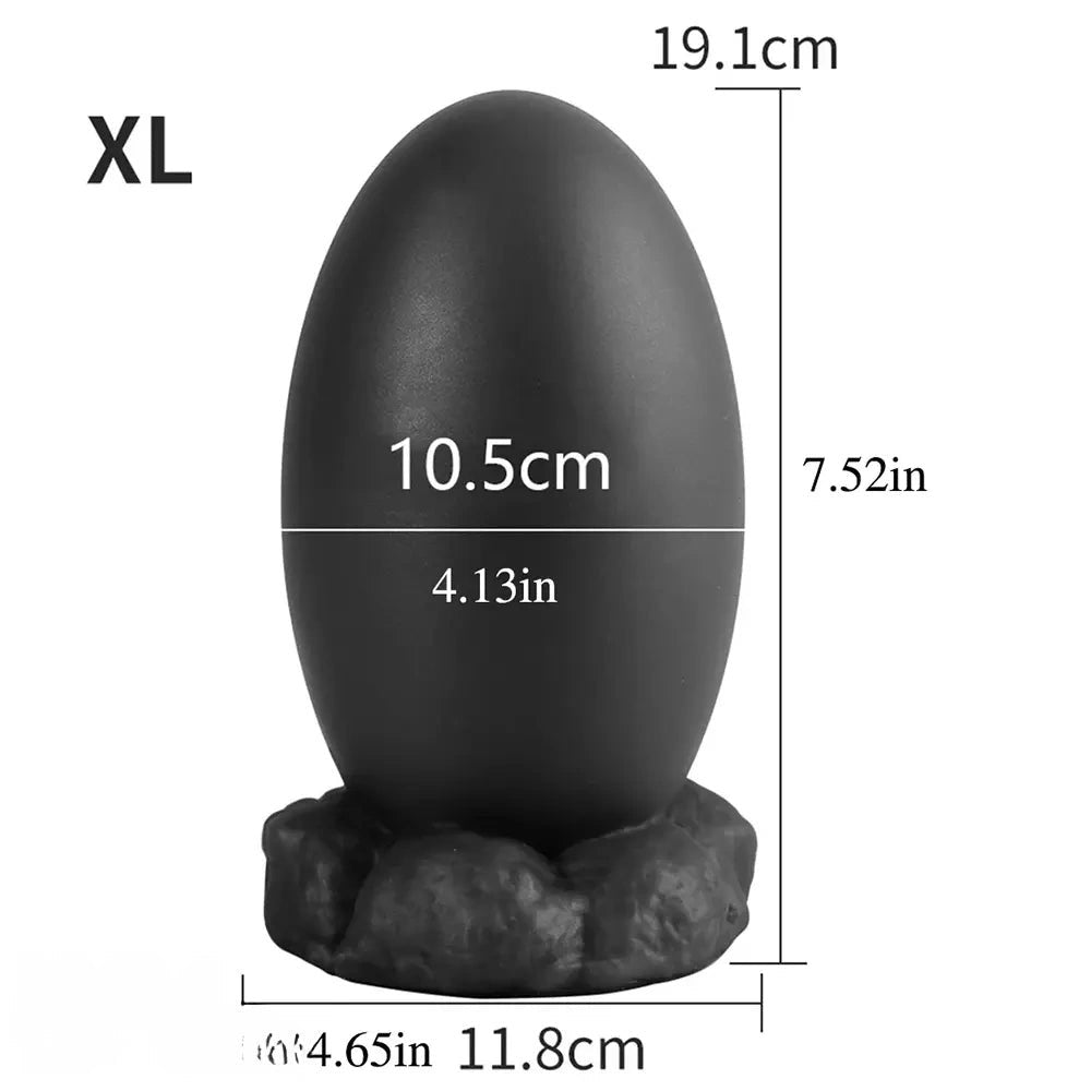 Dragon Egg Fantasy Dildo - Silicone Fantasy Egg Dildo