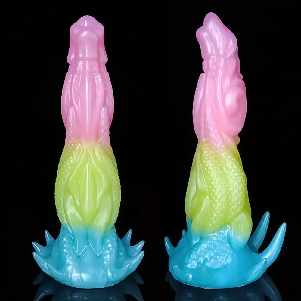 Dragon Fantasy Dildo 9 in - Silicone Dragon Fantasy Dildo
