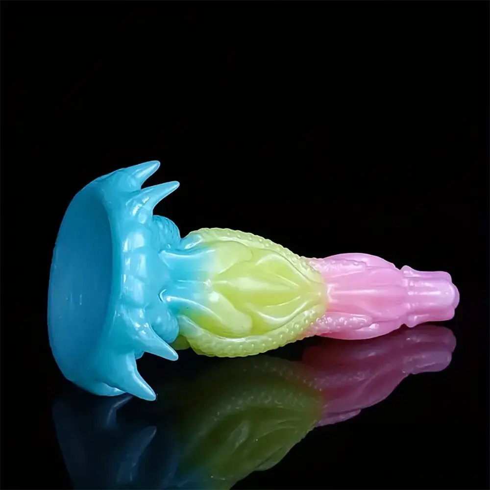 Dragon Fantasy Dildo 9 in - Silicone Dragon Fantasy Dildo