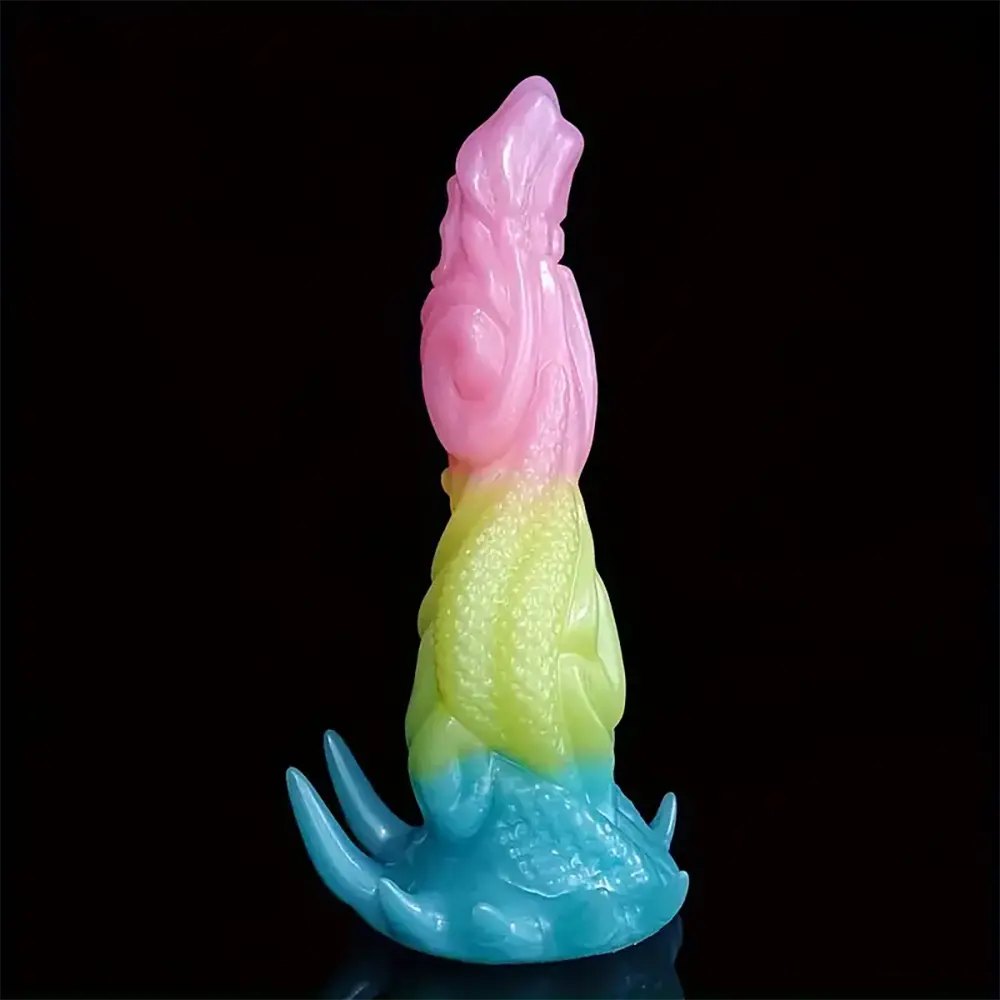 Dragon Fantasy Dildo 9 in - Silicone Dragon Fantasy Dildo