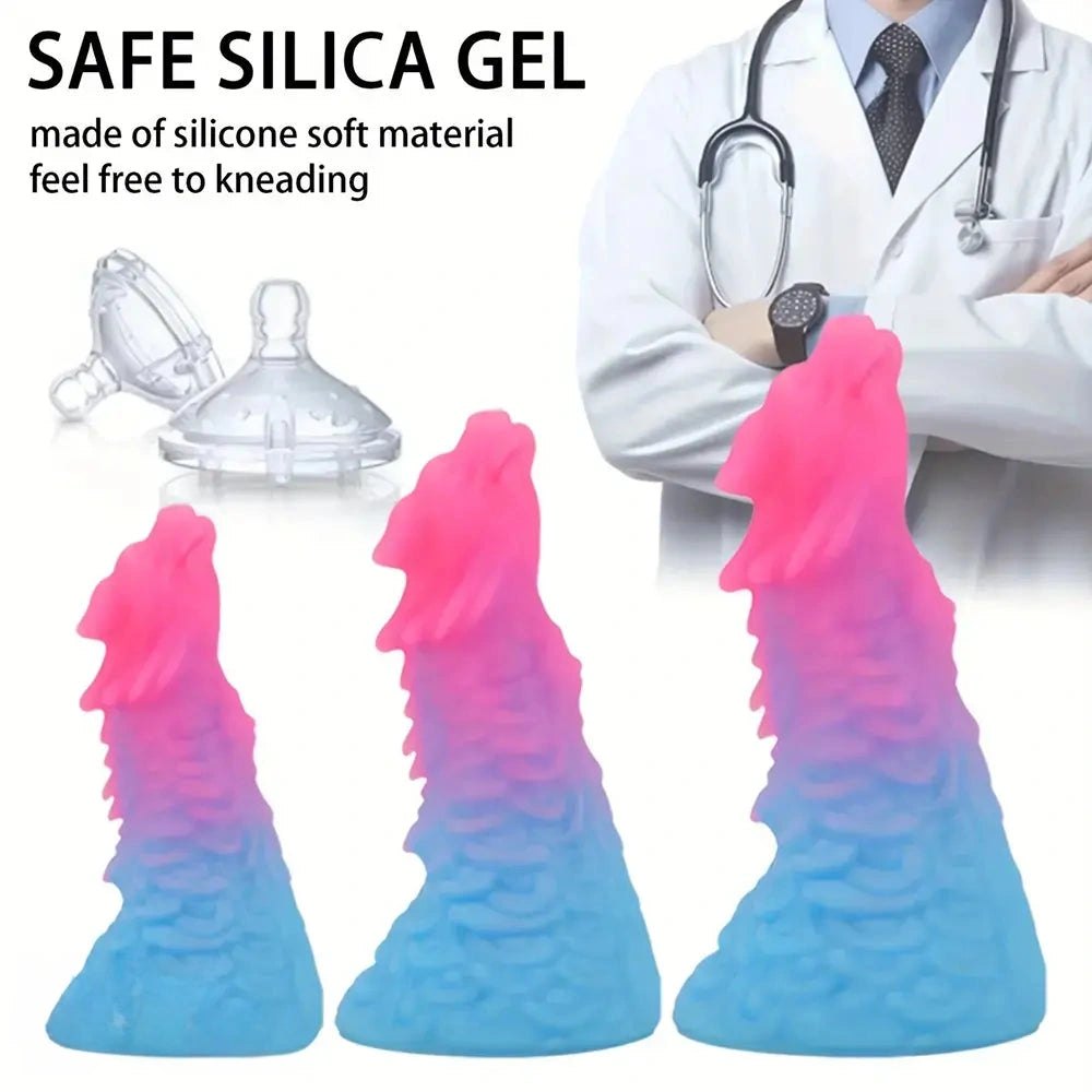 Dragon Head Fantasy Dildo - Silicone Dragon Dildo