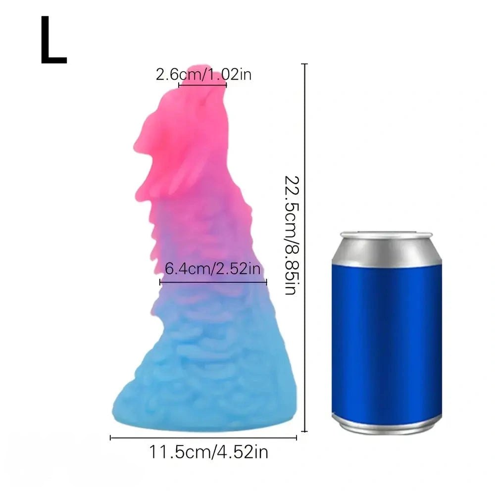 Dragon Head Fantasy Dildo - Silicone Dragon Dildo