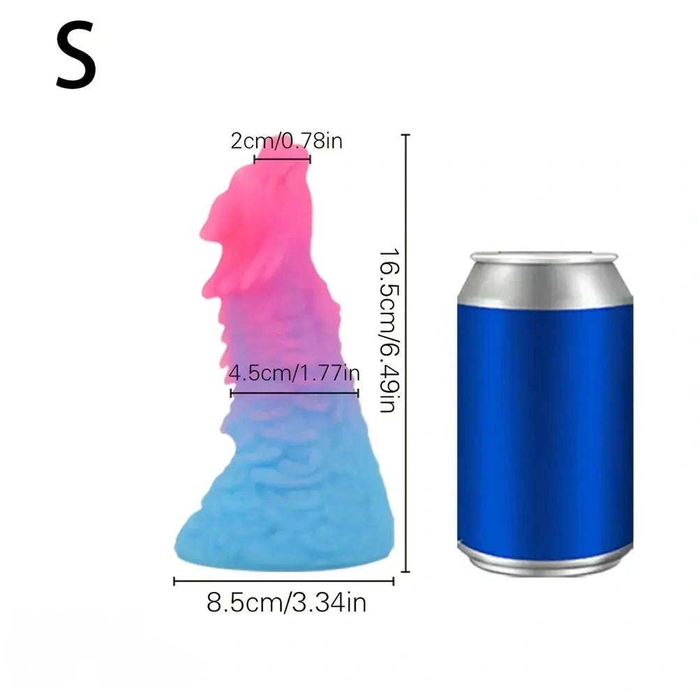 Dragon Head Fantasy Dildo - Silicone Dragon Dildo