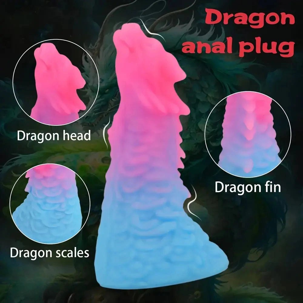 Dragon Head Fantasy Dildo - Silicone Dragon Dildo
