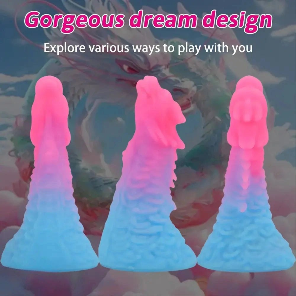 Dragon Head Fantasy Dildo - Silicone Dragon Dildo
