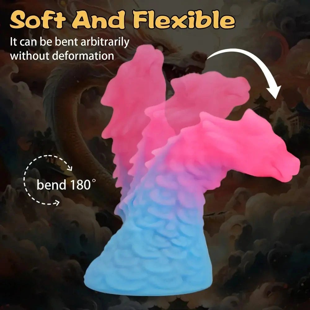 Dragon Head Fantasy Dildo - Silicone Dragon Dildo