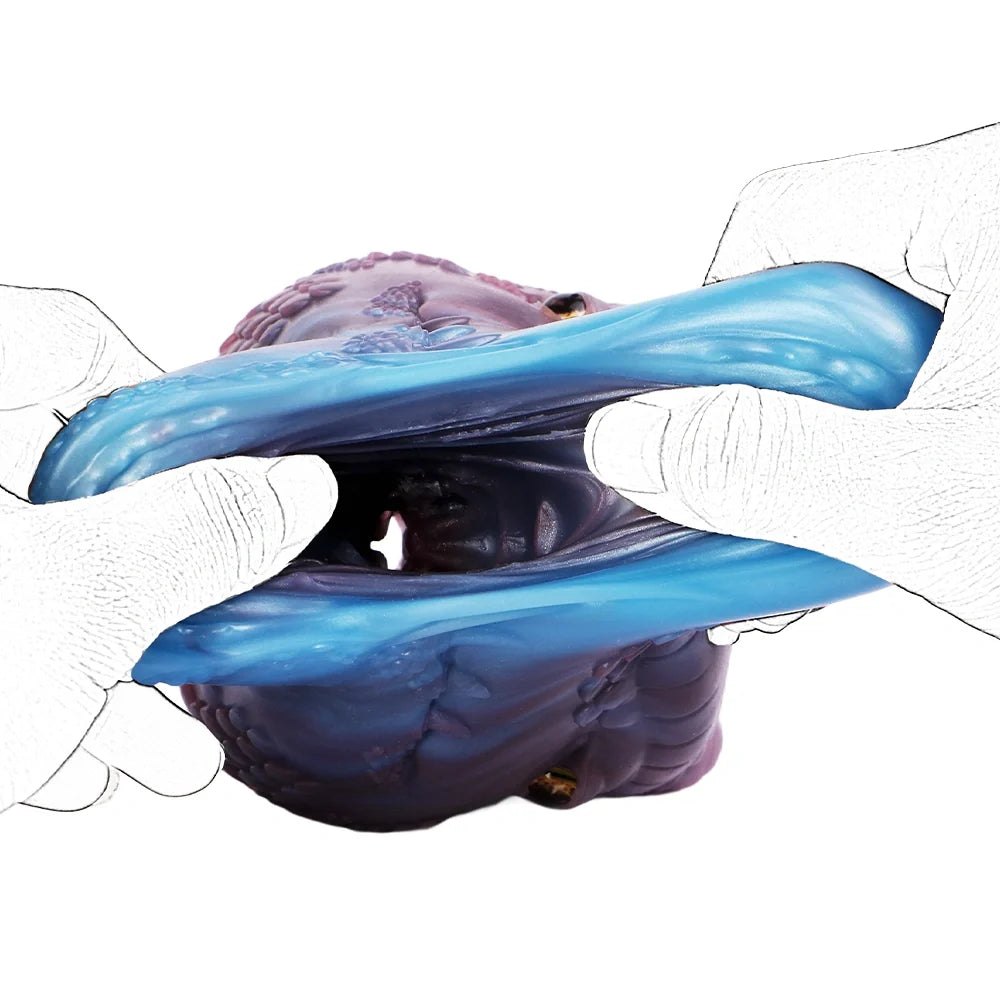 Dragon Head Onahole Yellow Eye - Fantasy Stroker Onahole