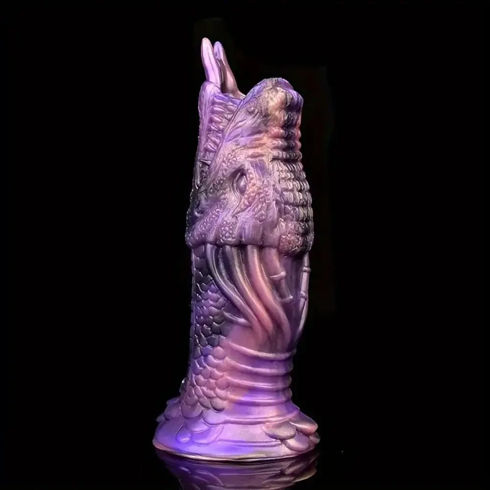 Dragon Head Fantasy Dildo 6.88in - Silicone Dragon Dildo