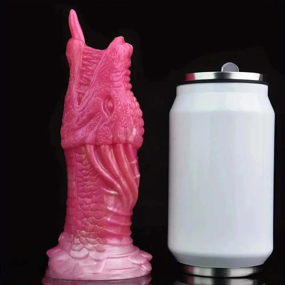 Dragon Head Fantasy Dildo 6.88in - Silicone Dragon Dildo