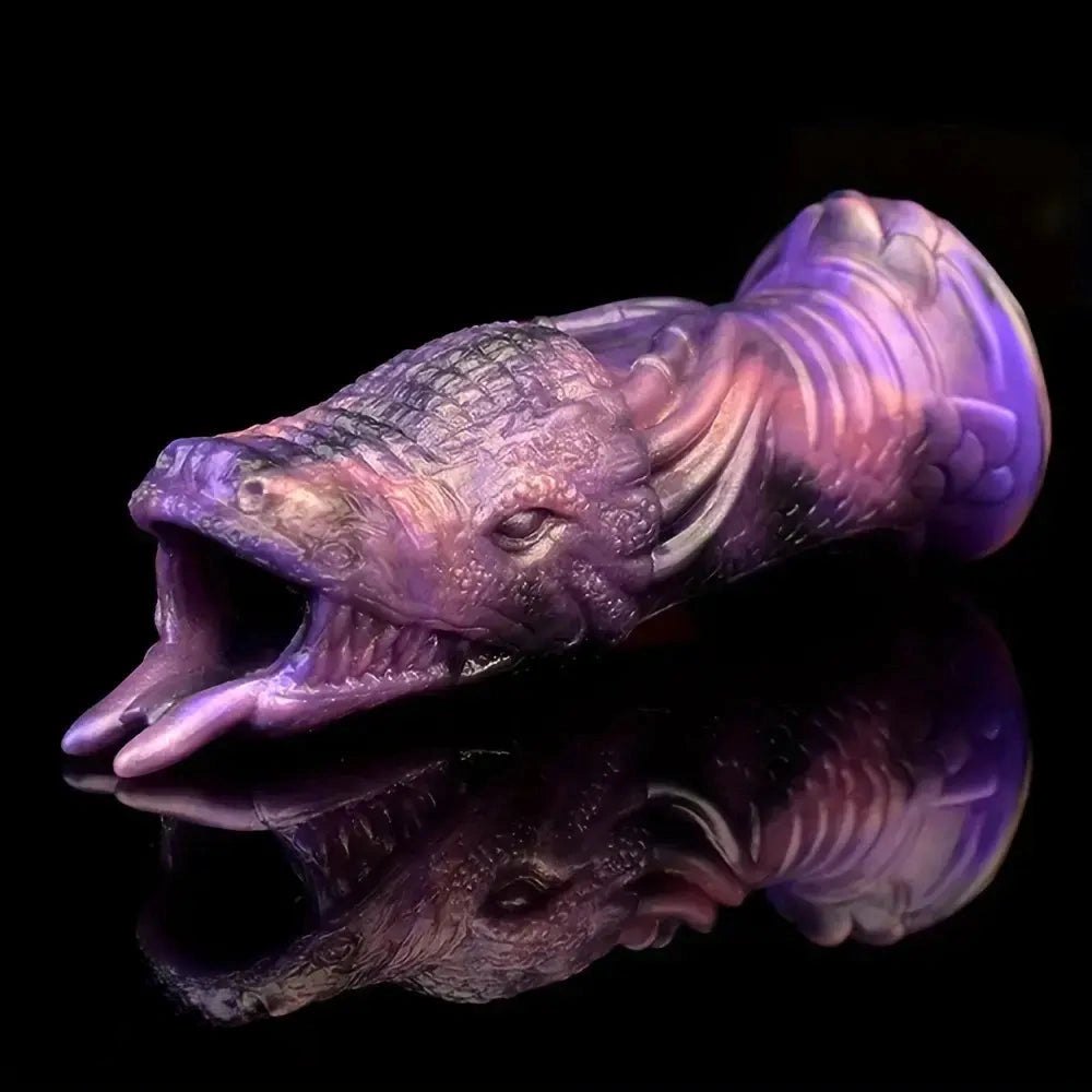 Dragon Head Fantasy Dildo 6.88in - Silicone Dragon Dildo