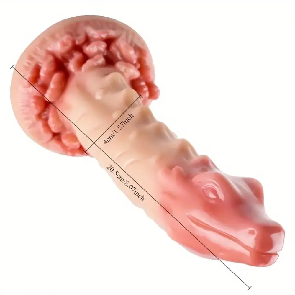 Dragon Head Fantasy Dildo - Textured Dragon Dildo