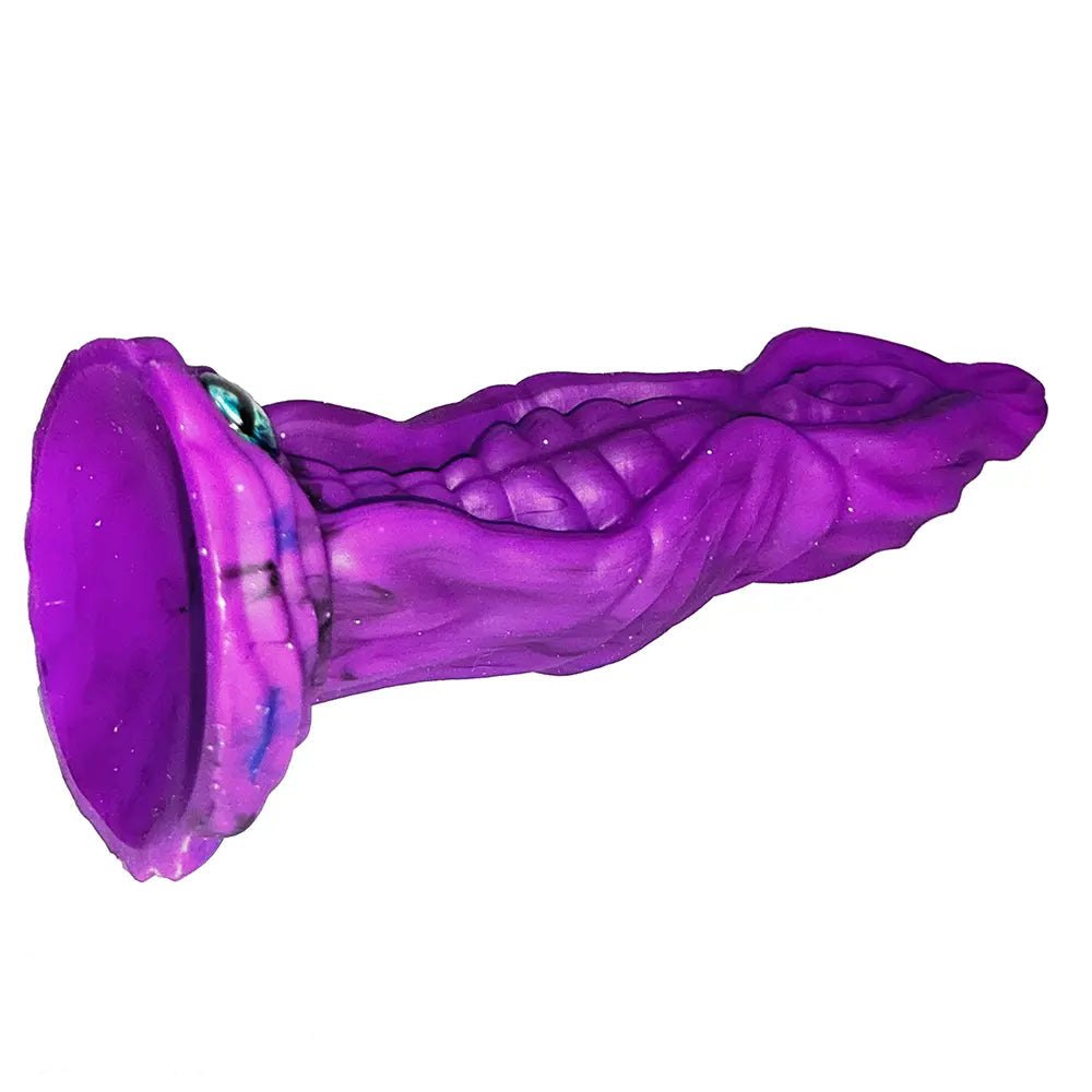 Dragon Ridge Fantasy Dildo - Purple Fantasy Monster Dildo