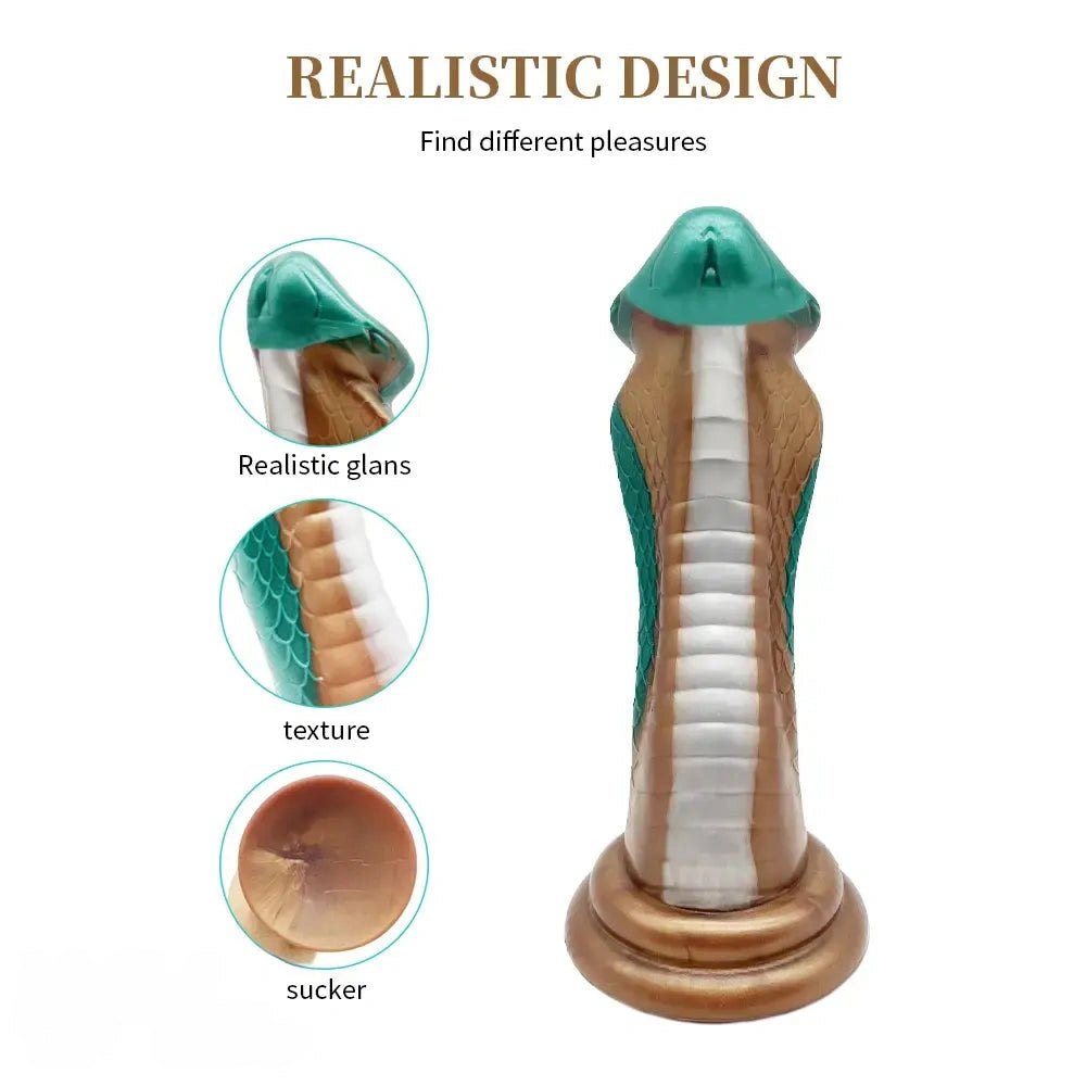 Dragon Scale Curved Fantasy Dildo - Silicone Dragon Fantasy Dildo