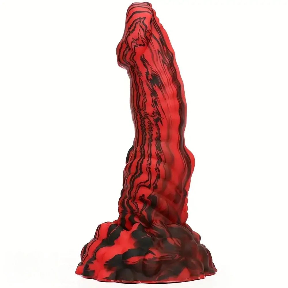 Dragon Scale Fantasy Dildo - Monster Silicone Dildo 10 in