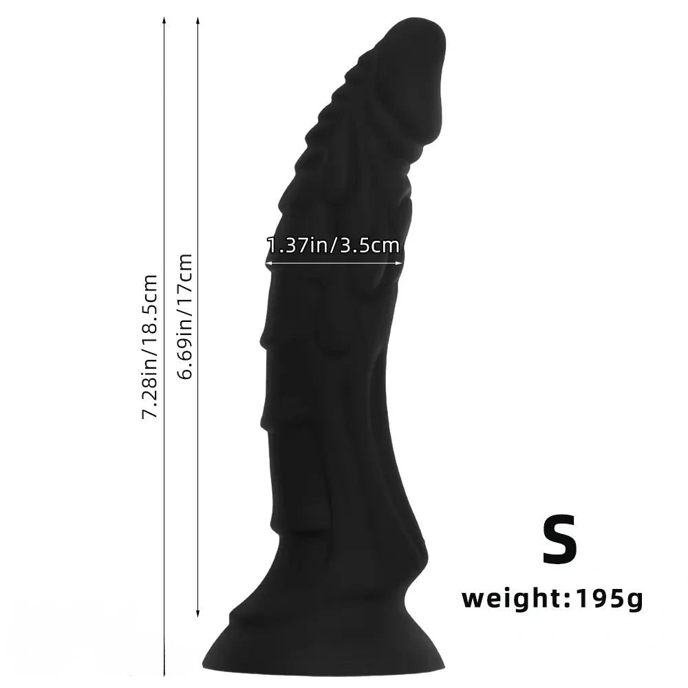 Dragon Scale Fantasy Dildo - Silicone Monster Dildo