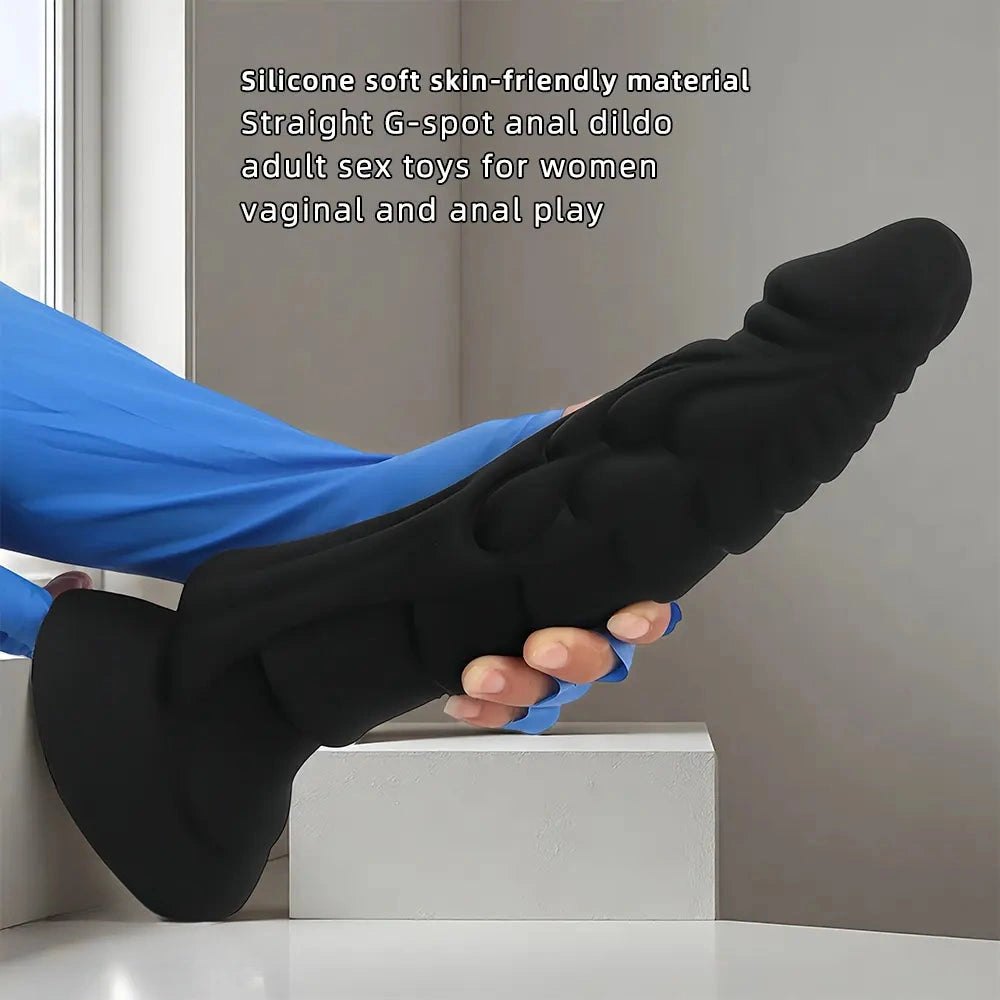 Dragon Scale Fantasy Dildo - Silicone Monster Dildo