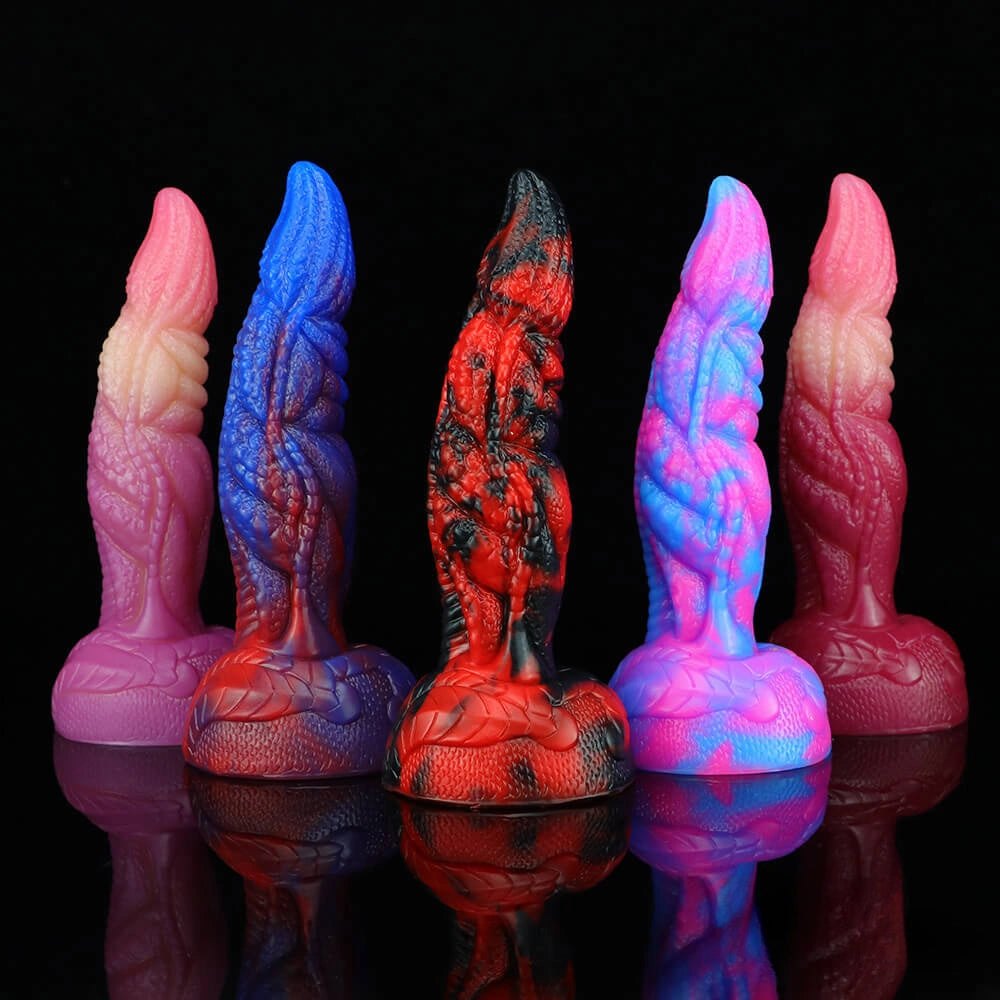 Dragon Scale Fantasy Dildo 7.87in - Fantasy Dildo