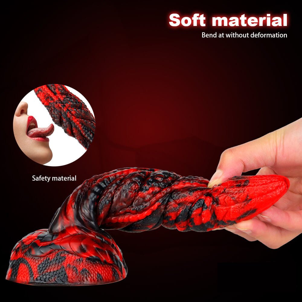 Dragon Scale Fantasy Dildo 7.87in - Fantasy Dildo