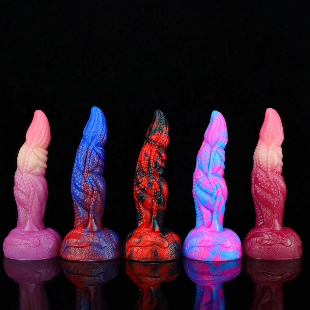 Dragon Scale Fantasy Dildo 7.87in - Fantasy Dildo