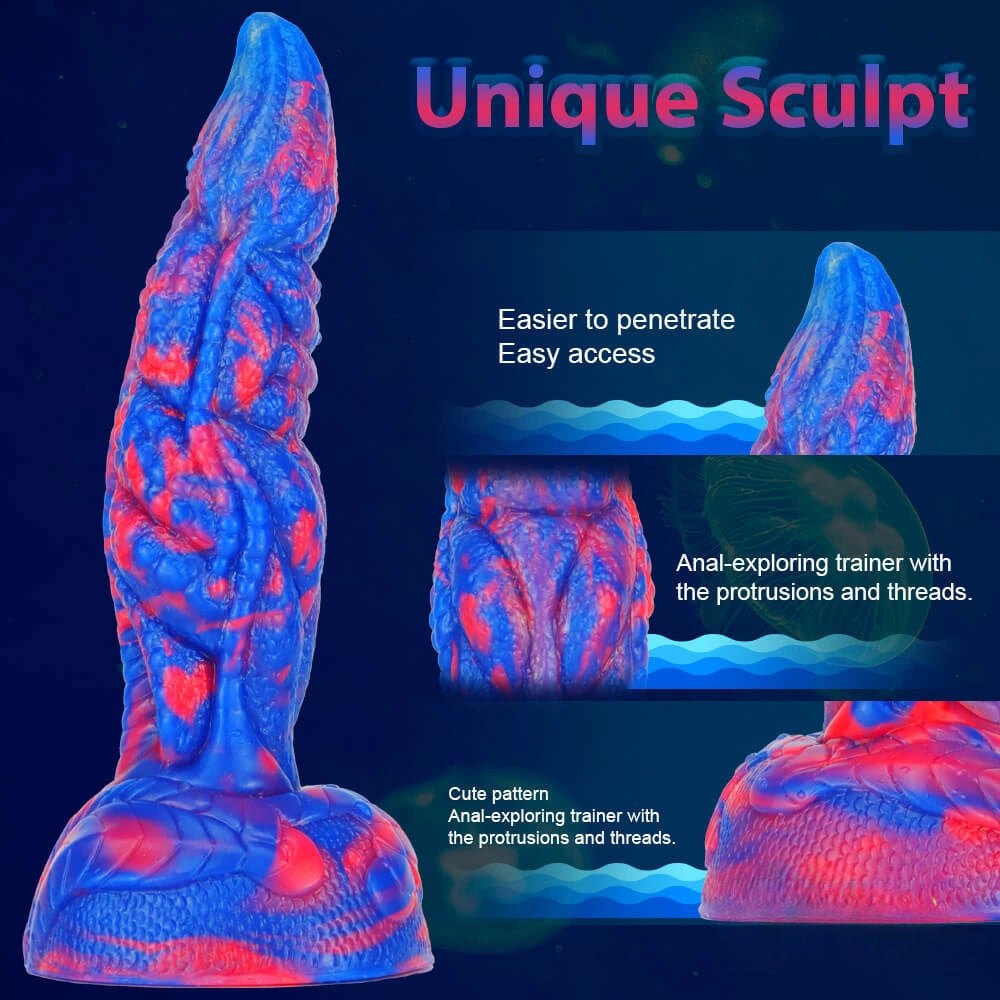 Dragon Scale Fantasy Dildo 7.87in - Fantasy Dildo