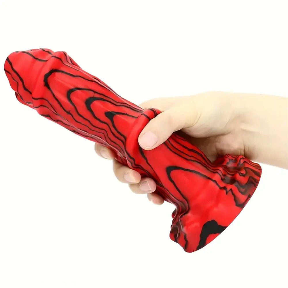 Dragon Scale Fantasy Dildo 8.74 In - Silicone Dragon Dildo