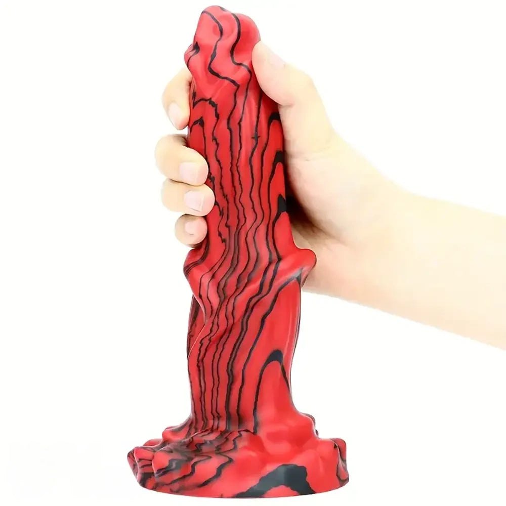 Dragon Scale Fantasy Dildo 8.74 In - Silicone Dragon Dildo