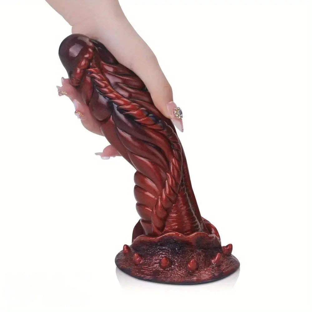 Dragon Scale Fantasy Dildo 8.97in - Monster Dildo