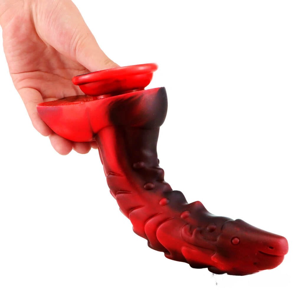Dragon Scale Fantasy Dildo - Liquid Silicone Monster Dildo