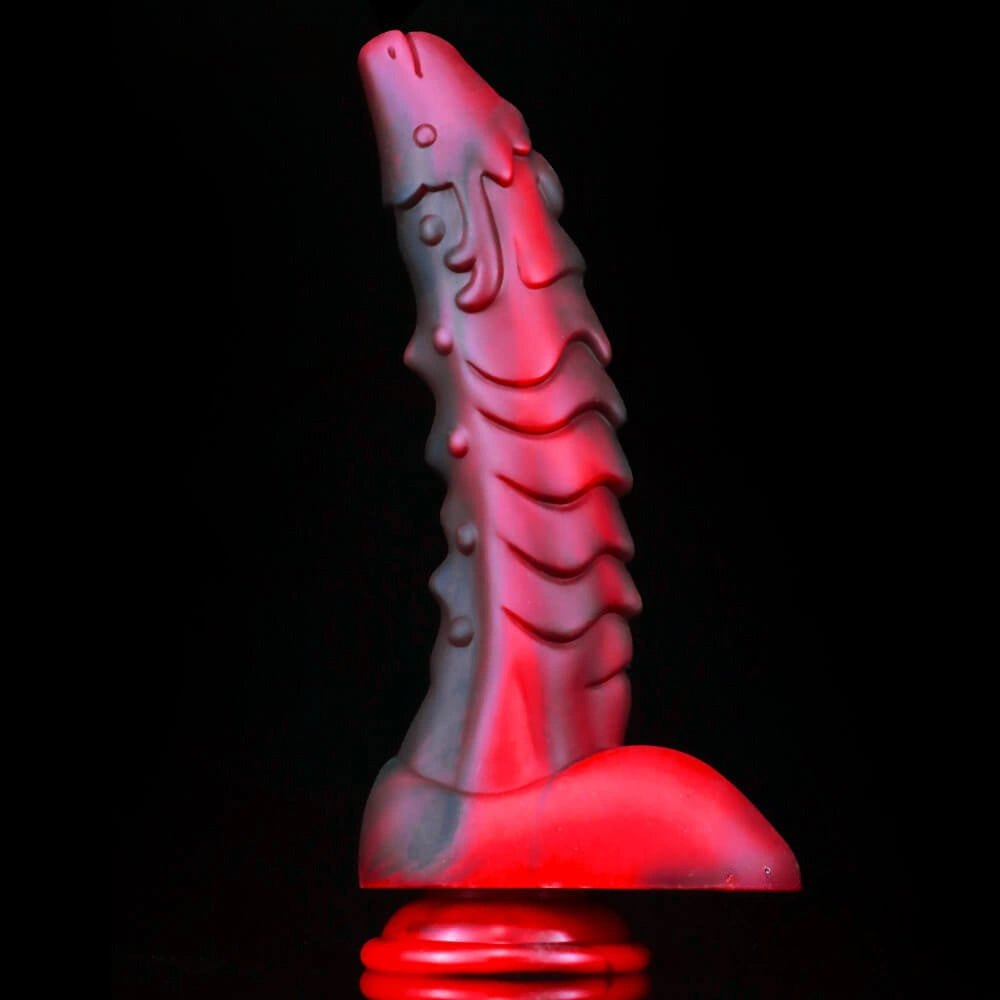 Dragon Scale Fantasy Dildo - Liquid Silicone Monster Dildo