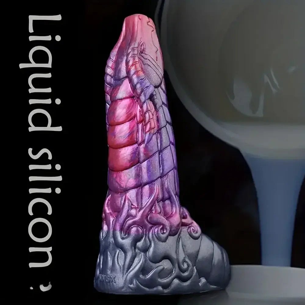 Dragon Scale Fantasy Dildo - Silicone Dragon Dildo