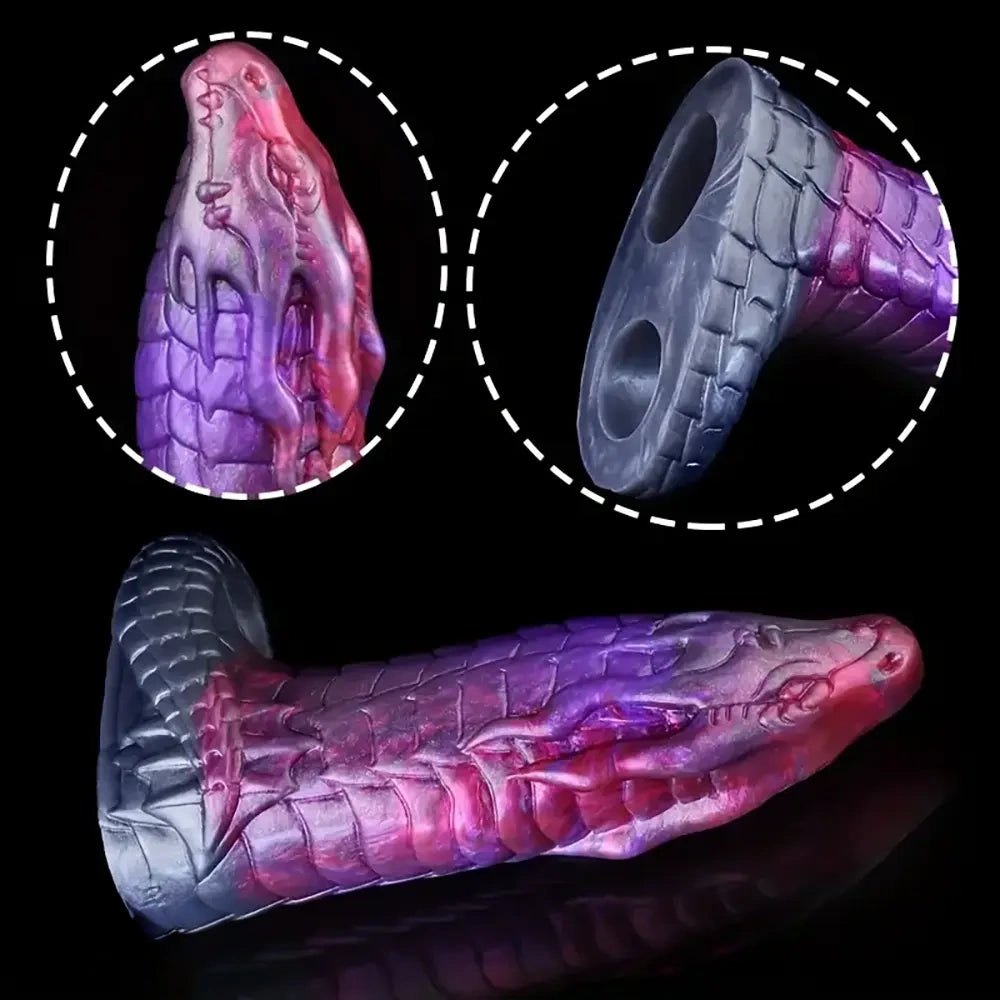 Dragon Scale Fantasy Dildo - Silicone Dragon Dildo