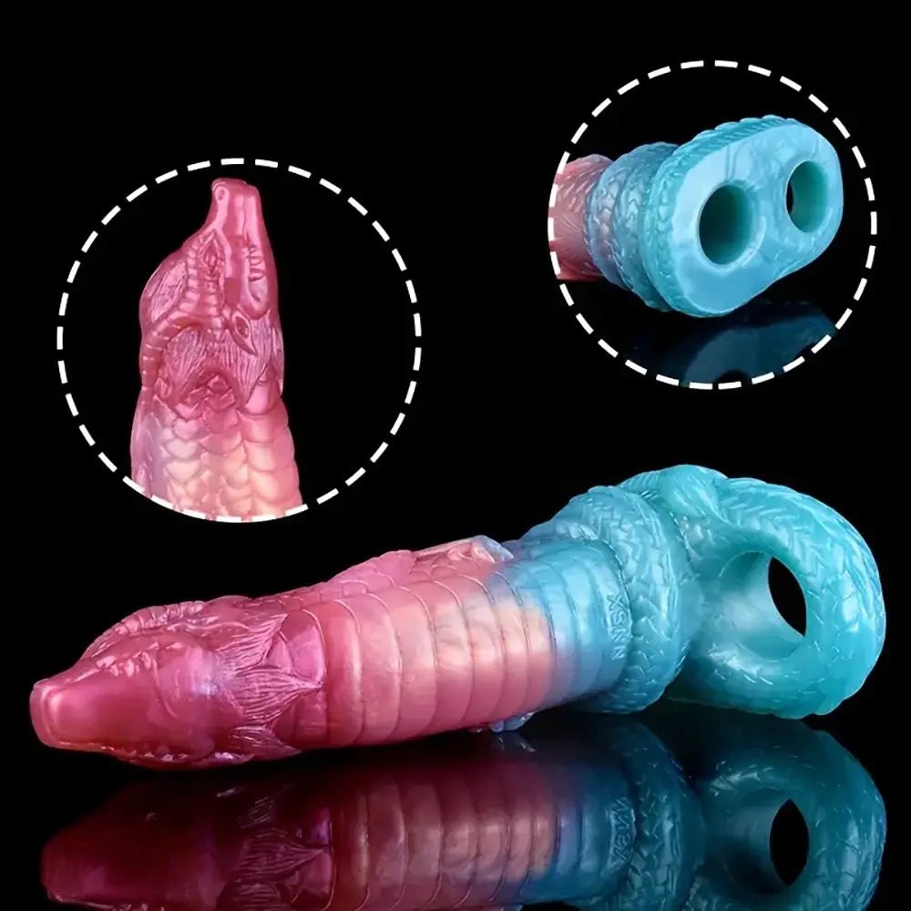 Dragon Scale Fantasy Dildo - Silicone Dragon Dildo