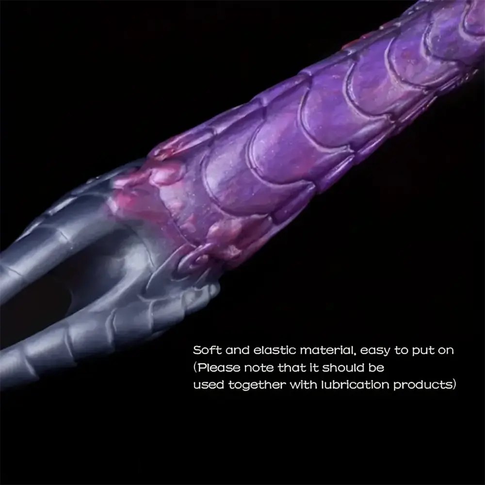 Dragon Scale Fantasy Dildo - Silicone Dragon Dildo
