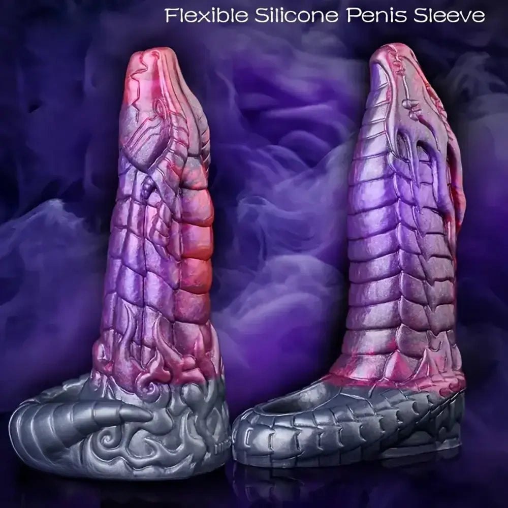 Dragon Scale Fantasy Dildo - Silicone Dragon Dildo