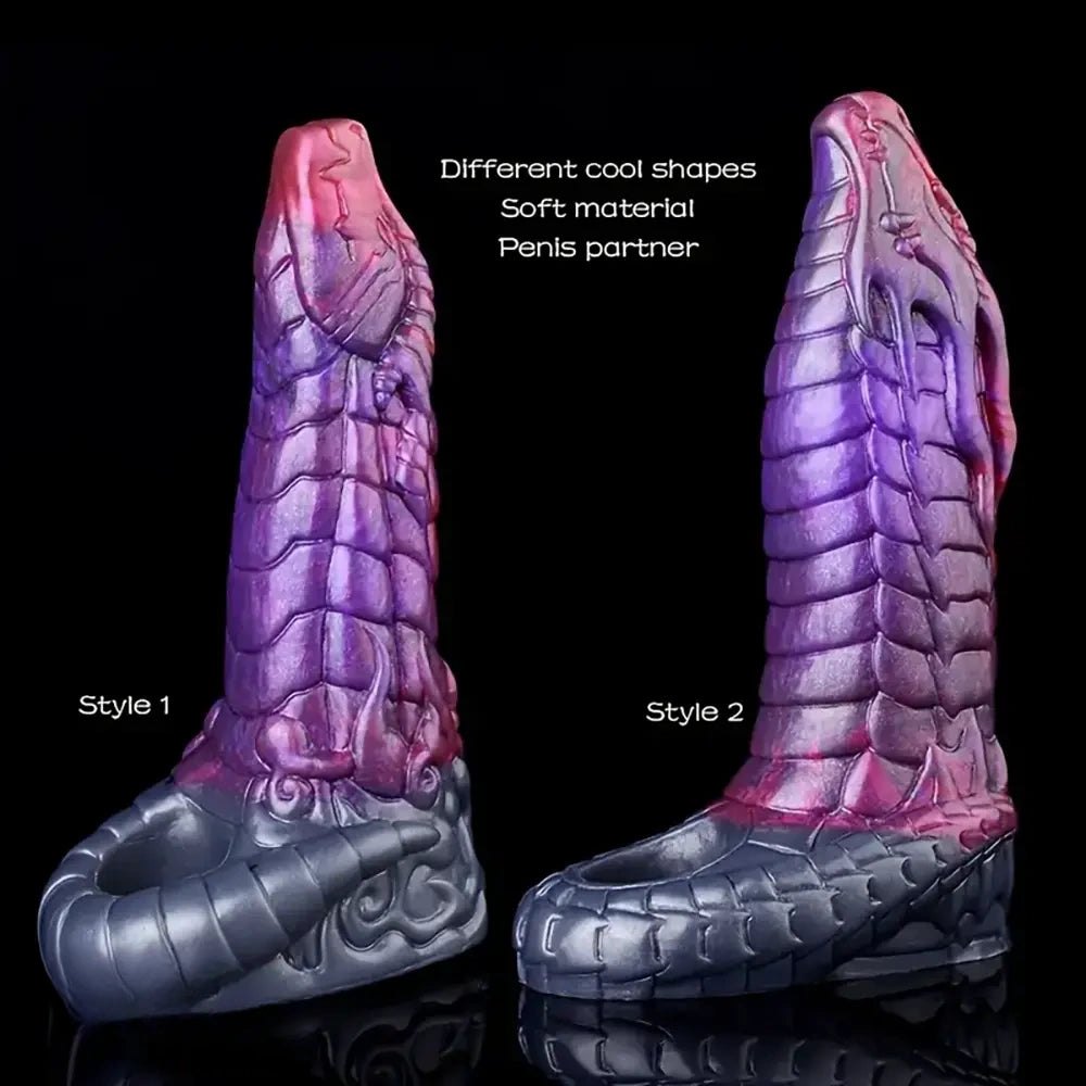 Dragon Scale Fantasy Dildo - Silicone Dragon Dildo
