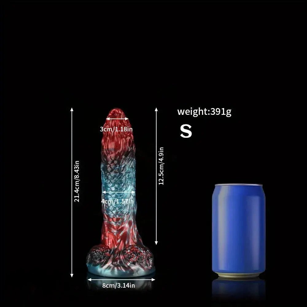 Dragon Scale Fantasy Dildo - Silicone Monster Dildo