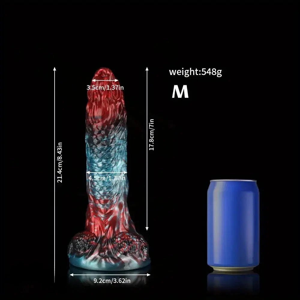 Dragon Scale Fantasy Dildo - Silicone Monster Dildo
