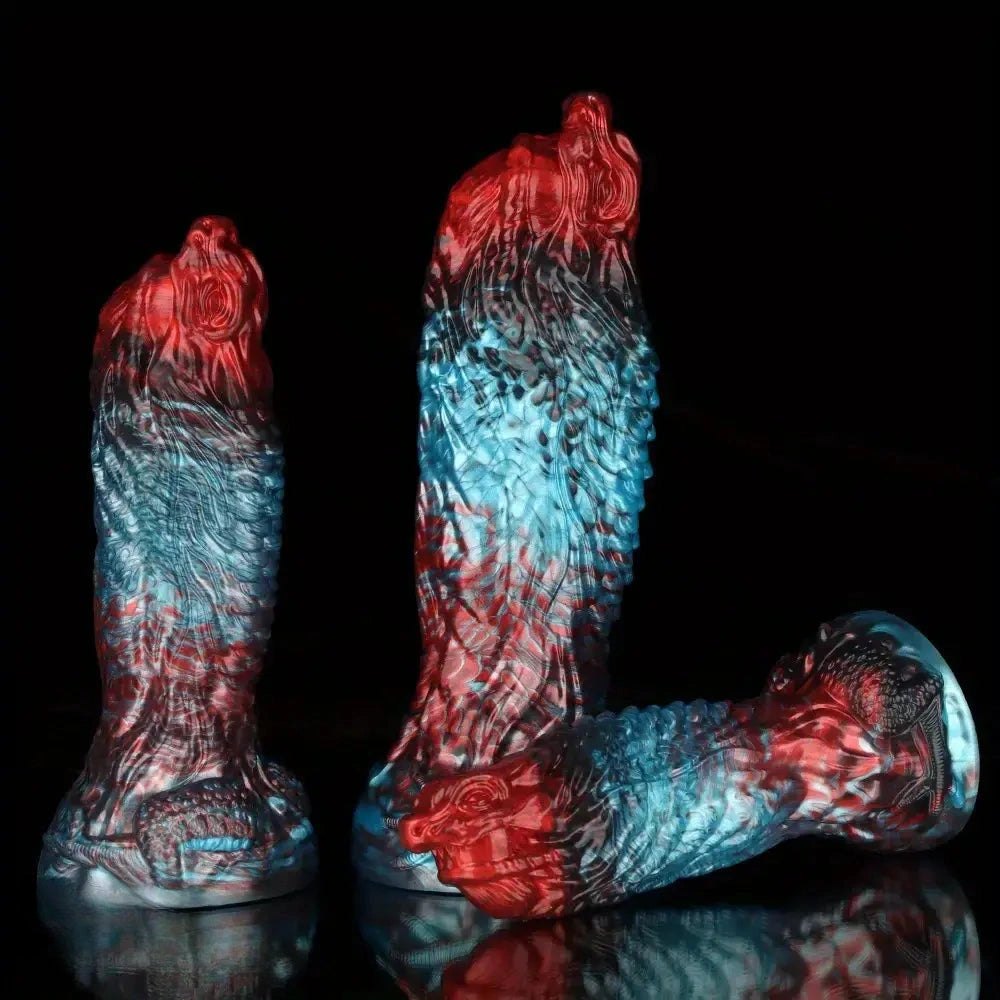Dragon Scale Fantasy Dildo - Silicone Monster Dildo