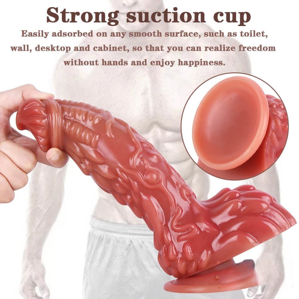Dragon Scale Fantasy Dildo - Ridged Dragon Dildo