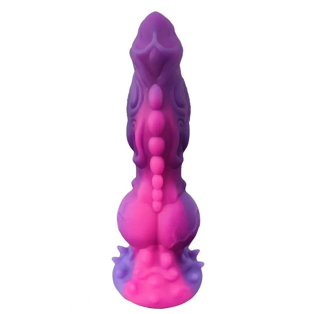 Dragon Scale Fantasy Dildo 9in - Fantasy Silicone Dildo