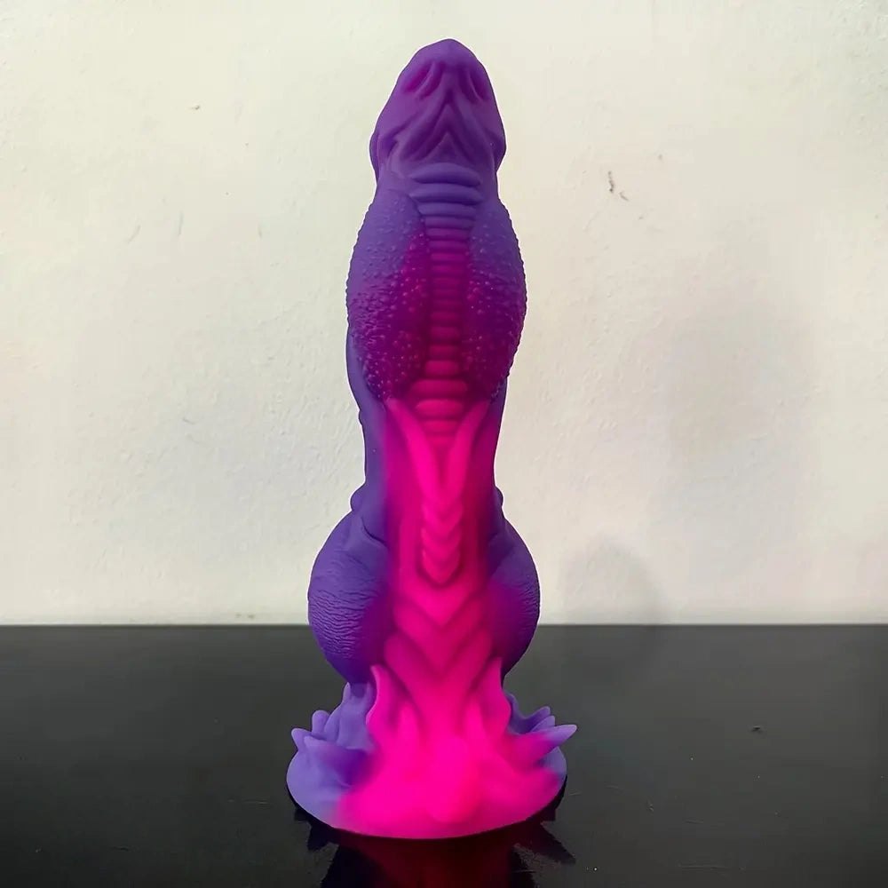 Dragon Scale Fantasy Dildo 9in - Fantasy Silicone Dildo