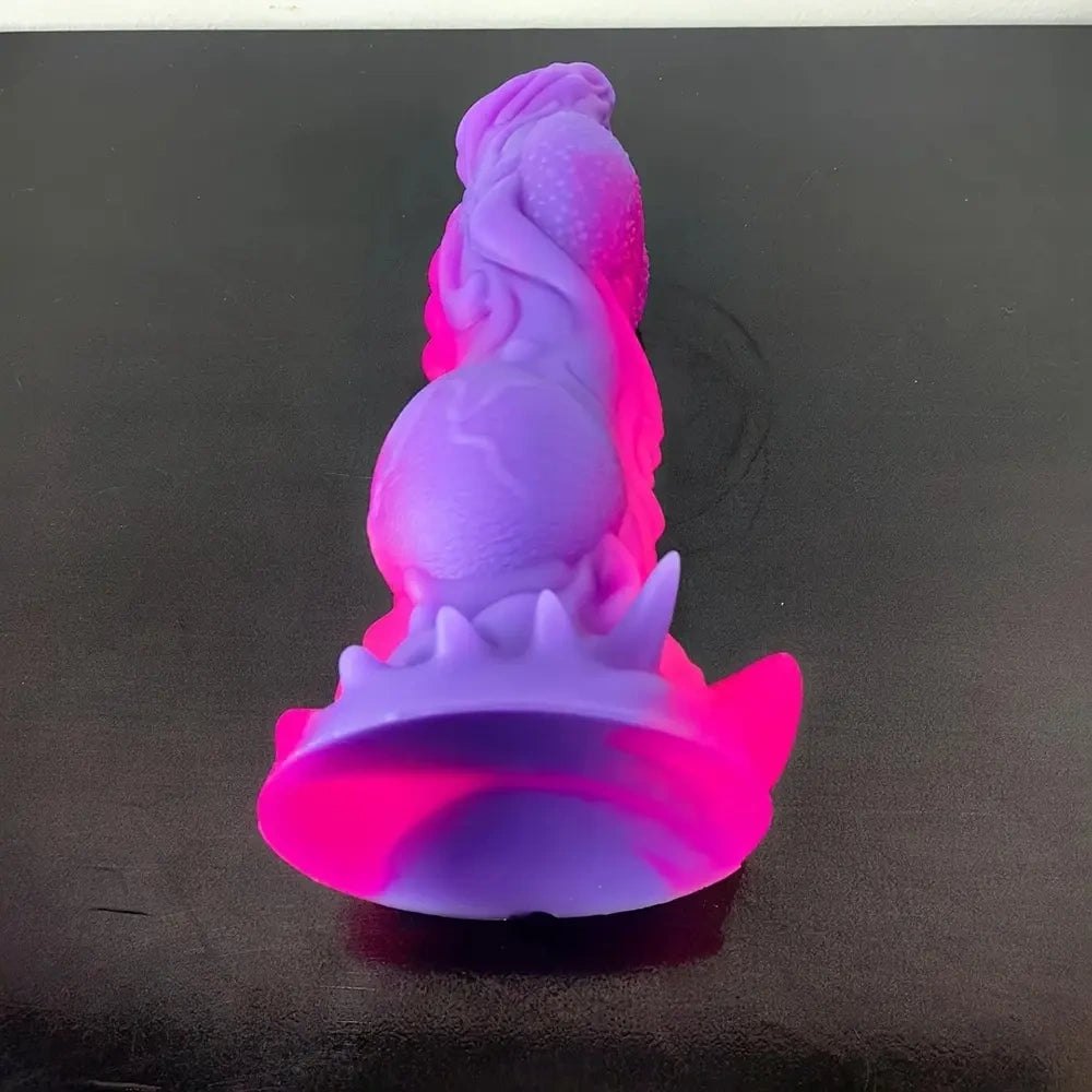 Dragon Scale Fantasy Dildo 9in - Fantasy Silicone Dildo