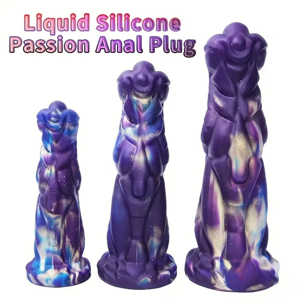 Dragon Scale Fantasy Dildo - Silicone Dragon Style Dildo