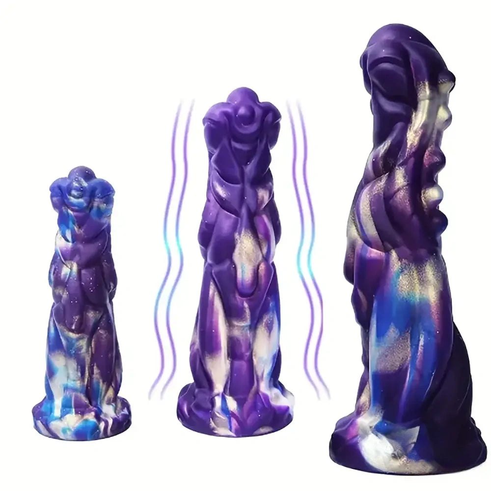 Dragon Scale Fantasy Dildo - Silicone Dragon Style Dildo