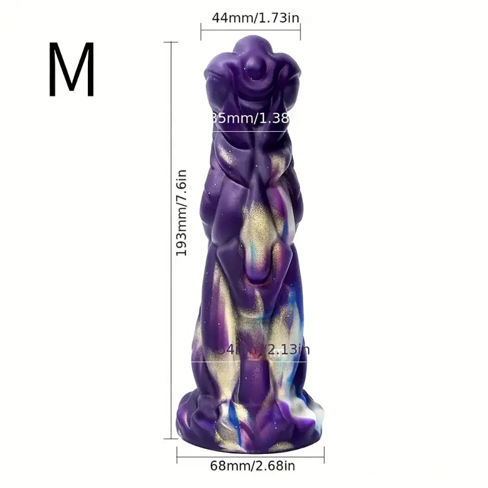 Dragon Scale Fantasy Dildo - Silicone Dragon Style Dildo