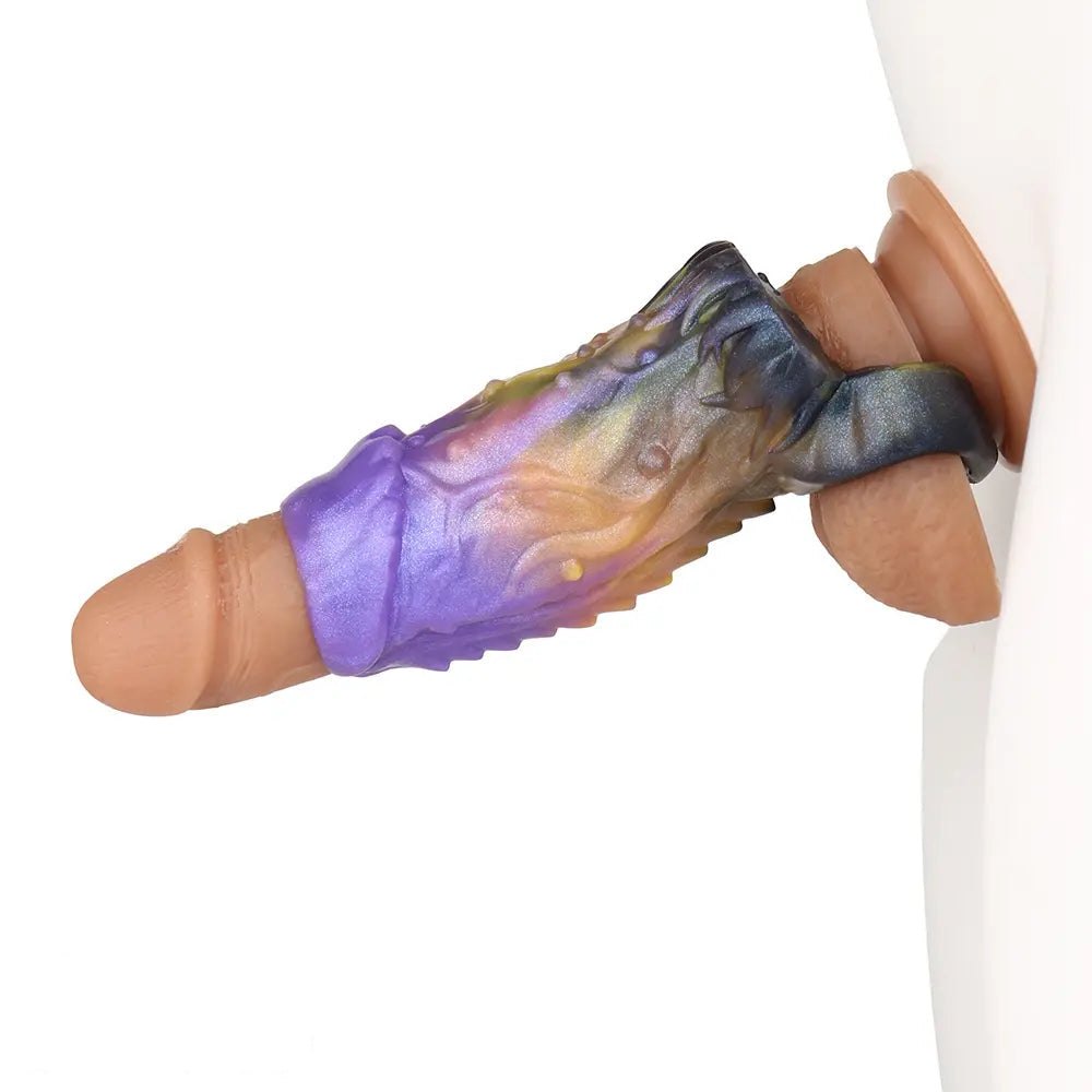 Dragon Scale Fantasy Sleeve - Silicone Fantasy Cock Sleeve
