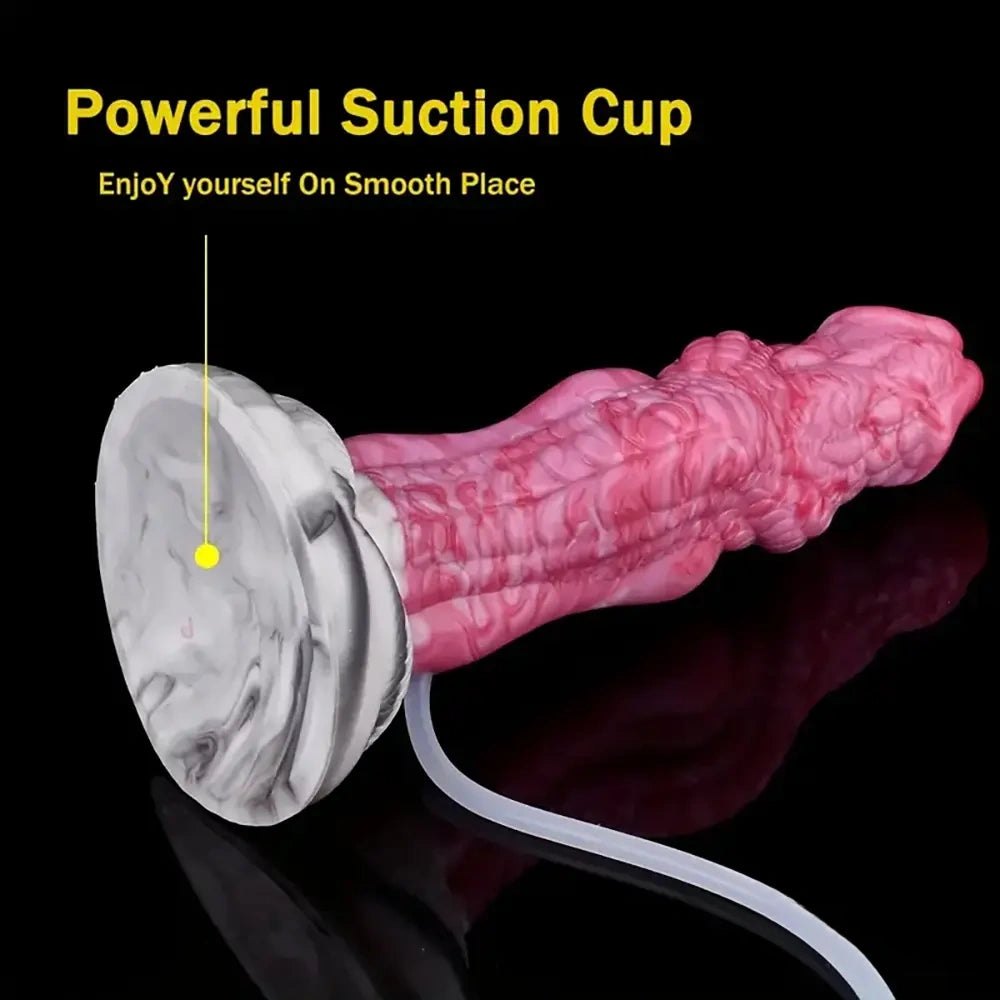 Dragon Scale Fantasy Dildo - Squirting Alien Dragon Dildo