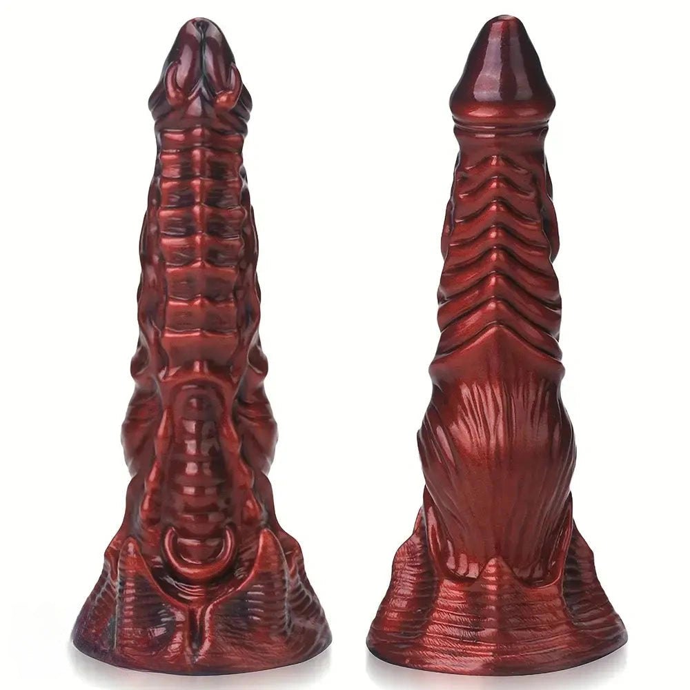 Dragon Scale Knotted Dildo - Knotted Dog Dildo